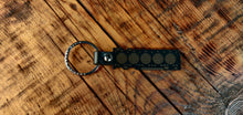 Load image into Gallery viewer, 5 Cylinder Leather Key Ring
