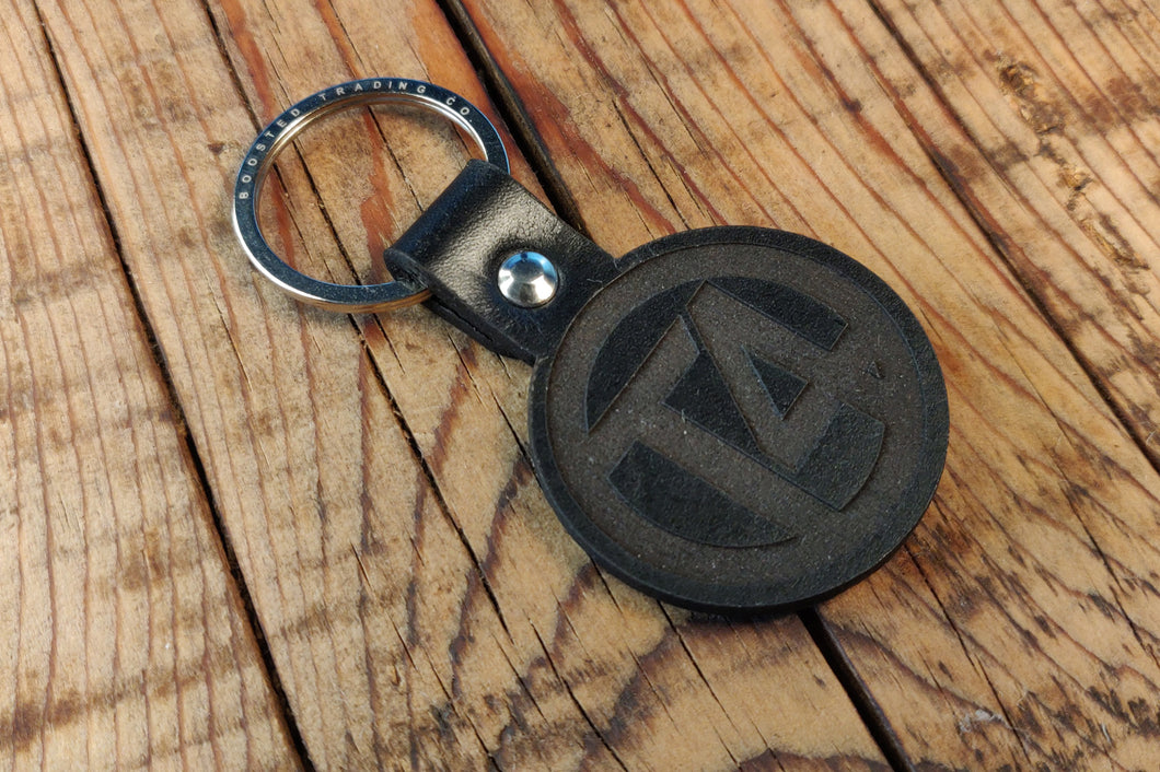 T4 Campervan Leather Key Ring