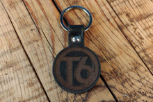 Load image into Gallery viewer, T6 Campervan Leather Key Ring