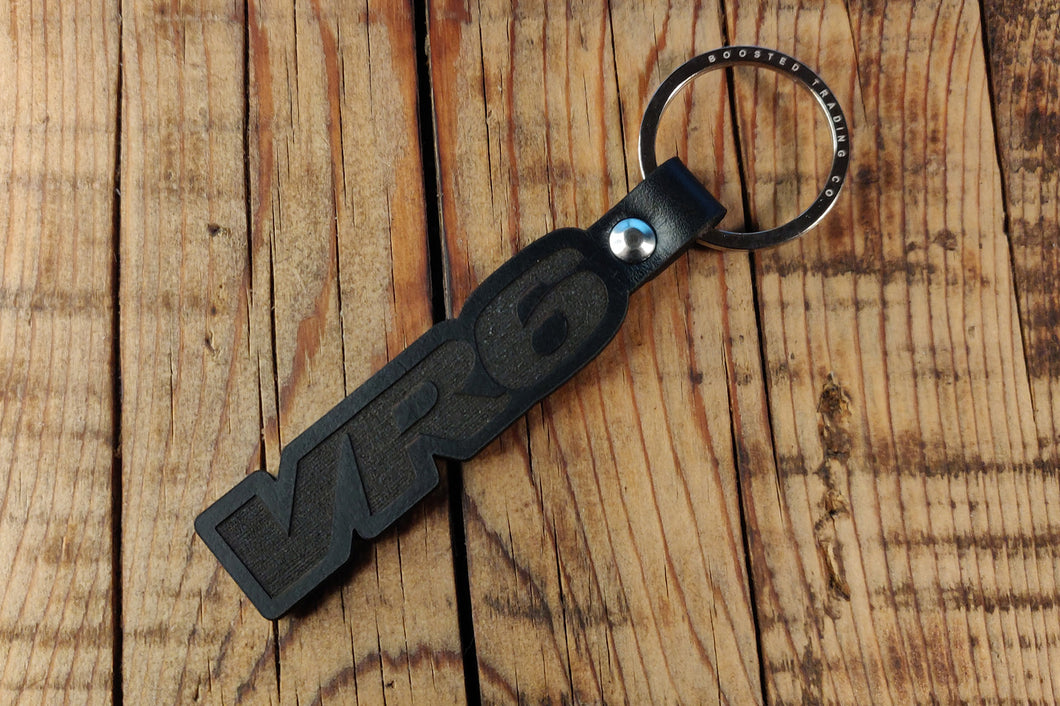 VR6 Leather Key Ring